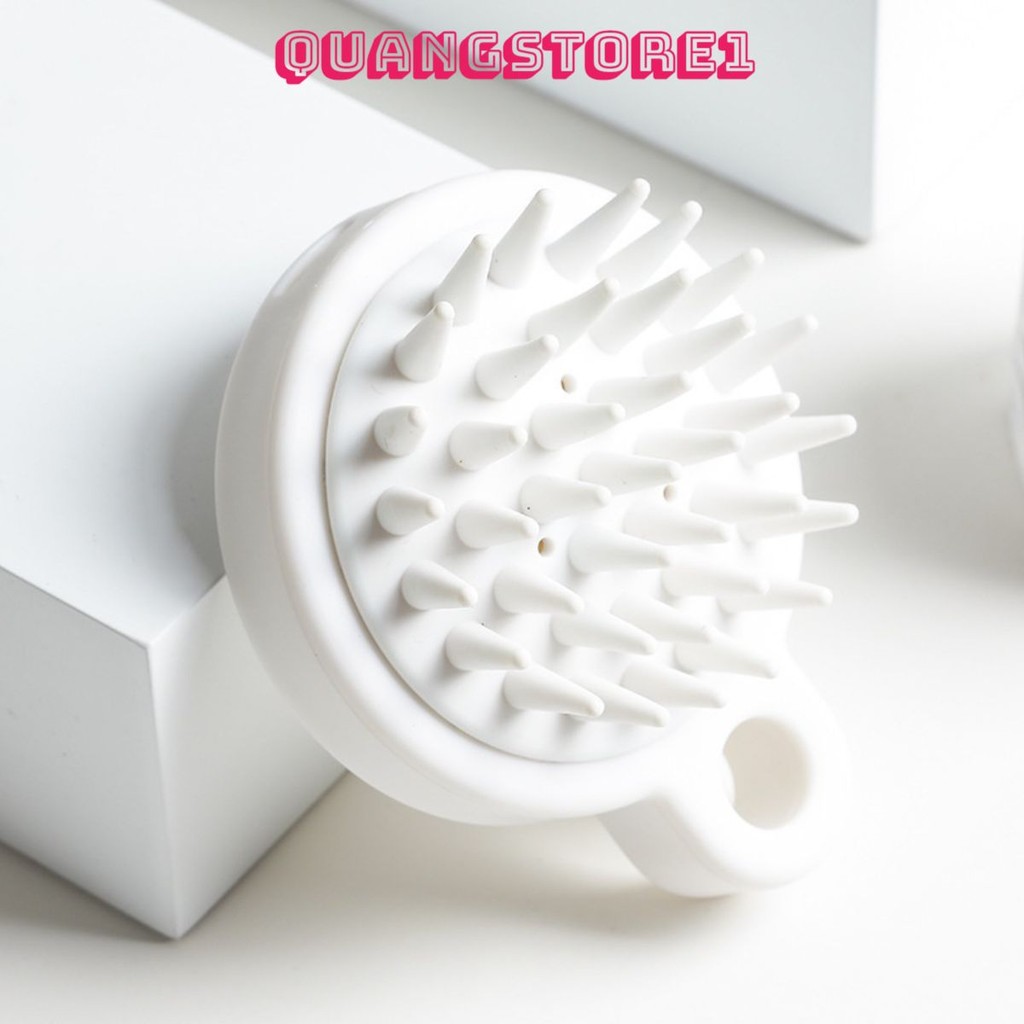Lược gội đầu bằng silicon mát xa da đầu giảm rụng kích thích mọc tóc #luocgoidau