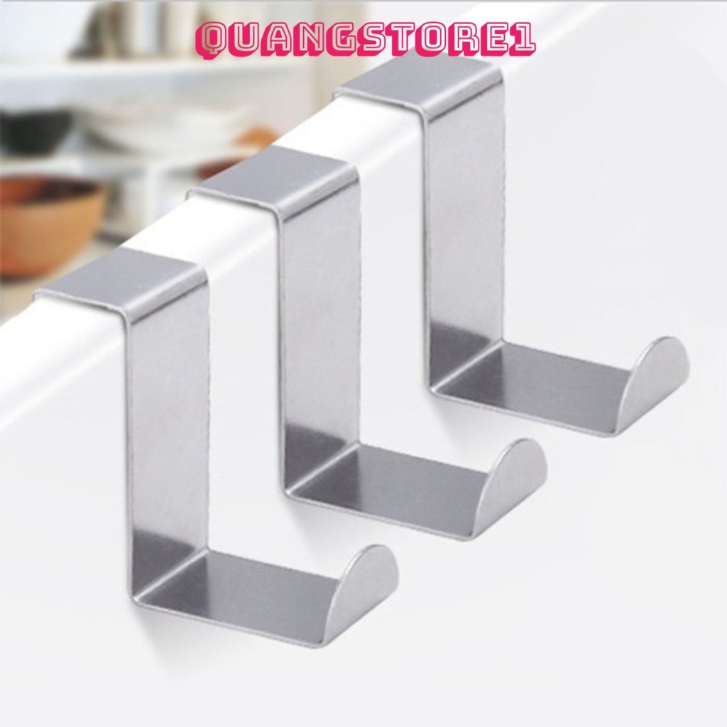 (COMBO 5) Móc Treo Quần Áo Mũ Túi Xách Sau Cánh Cửa CHỮ Z - Móc Treo Kim Loại Đồ Cài Tủ, Dễ Dàng Thay Đổi Vị Trí