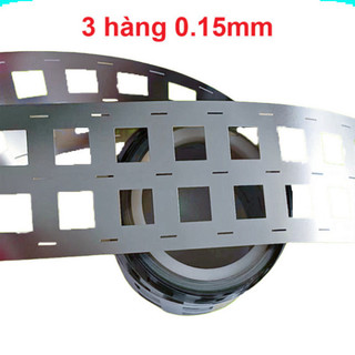 (1 mét) Kẽm hàn pin 32650 mạ niken 0.15mm