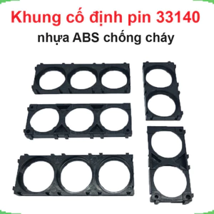 Khung cố định pin 33140 nhựa ABS chống cháy