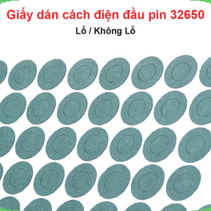 Giấy dán cách điện đầu pin 32650