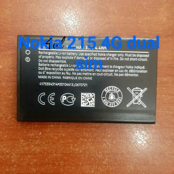 Pin điện thoại Nokia 215 4G dual sim | Shopee Việt Nam