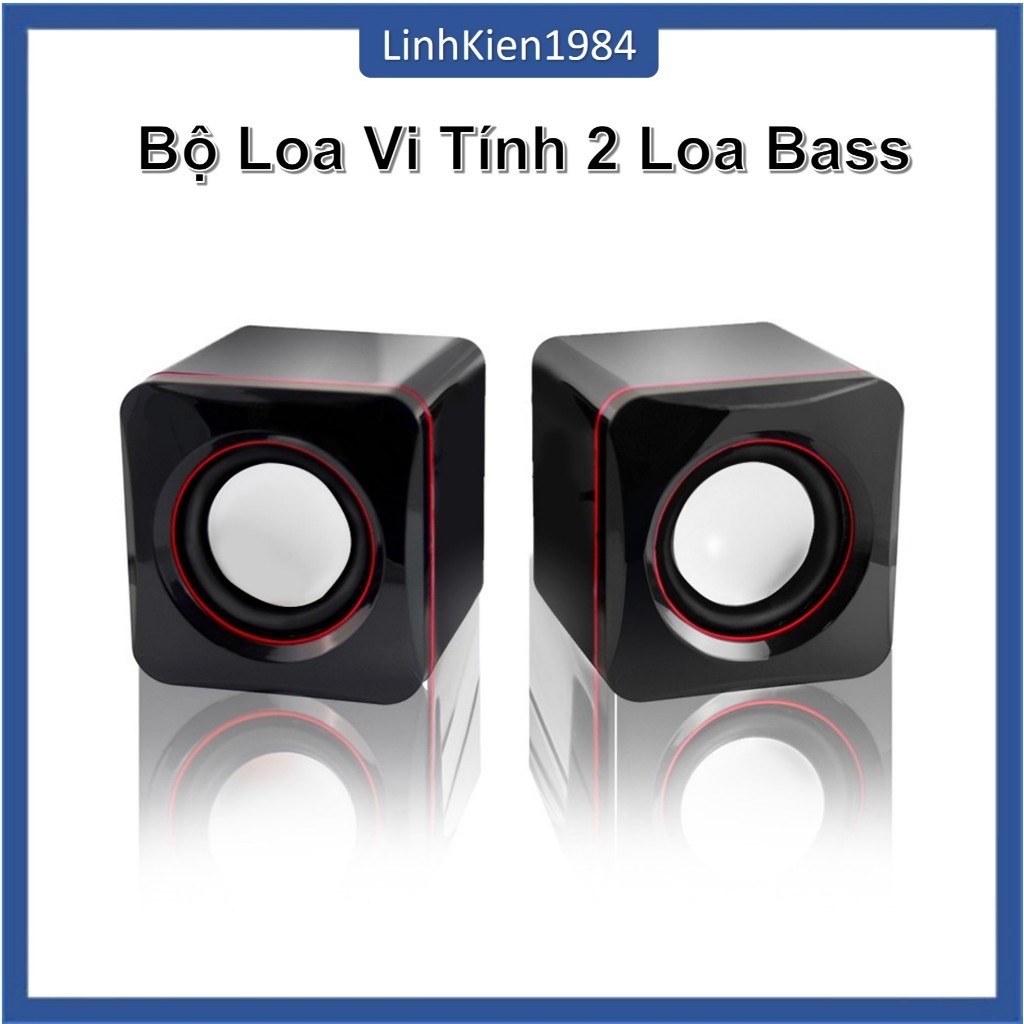 Bộ Loa Vi Tính 2 Loa Bass Cho Điện Thoại Máy Tính Laptop | Shopee Việt Nam