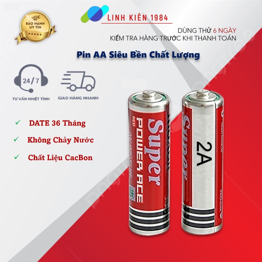 Pin Maxell 2A sử dụng cho micro hát karaoke, đồng hồ treo tường, remote, chuột máy tính...