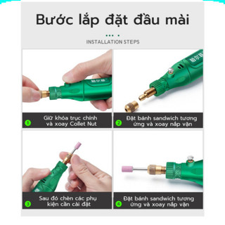 Máy mài mini, bút khắc, mài chà nhám đánh bóng