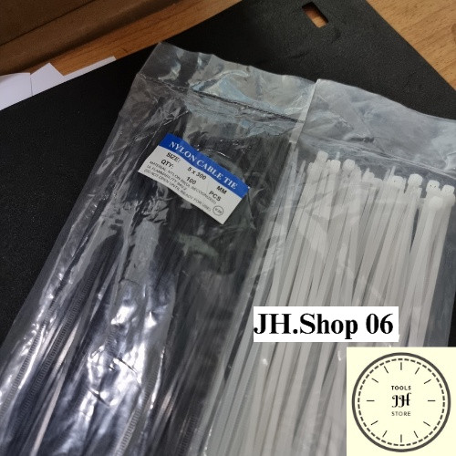 dây rút nhựa 30cm có 2 màu trắng đen | Shopee Việt Nam