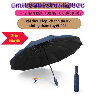 Ô Dù Cao Cấp Che Mưa Đi Nắng, Ô 12 Nan 8 Nan Mở Tự Động Gấp Nhỏ Gọn Cầm Tay 2 Chiều Cỡ Lớn To Cho Xe Hơi Ô Tô Chống Thấm