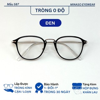 Gọng kính cận nữ nam chống tia Uv bảo vệ mắt thời trang siêu xinh thay được tròng cận 587