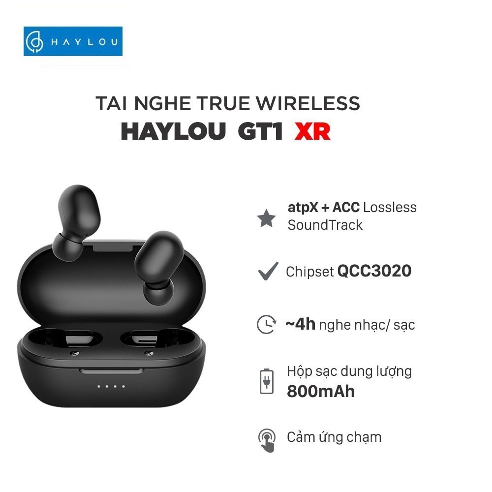 Haylou Gt1 Xr Qualcomm 3020 Aptx Tai Nghe HAYLOU GT1 XR Wireless