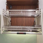 Kệ Đựng Đồ Nhà Bếp Thông Minh Nâng Hạ Inox 304 Rango Điều Chỉnh Cao Thấp Với Hộp Số Chống Kẹt Minh Bảo Hành 3 Năm — ảnh 4