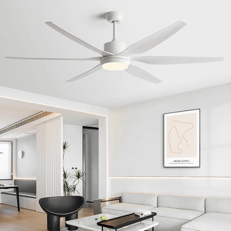 Quạt Trần 6 Cánh Mart.home Lõi Đồng Điều Khiển Từ Xa 6 Cấp Độ Gió Và 3 Chế Độ Ánh Sáng Cực Mát Tự Động BH 10 Năm