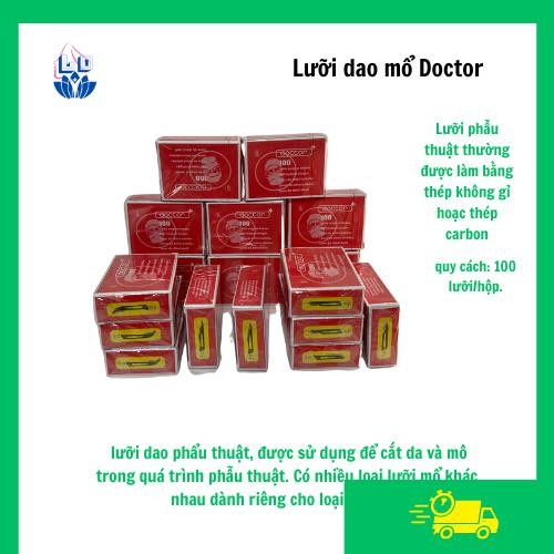 LƯỠI DAO MỔ PHẪU THUẬT ẤN (DOCTOR+-) SỐ 11/15 | Shopee Việt Nam