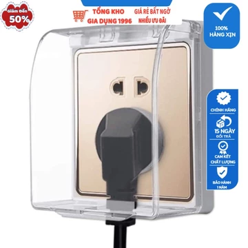 Hộp Che Ổ Điện Chống Giật, Chống Nước, Chống Bụi Bẩn, An Toàn Cho Trẻ Nhỏ, Bịt Ổ Điện, Hộp Vuông Che Ổ Điện..