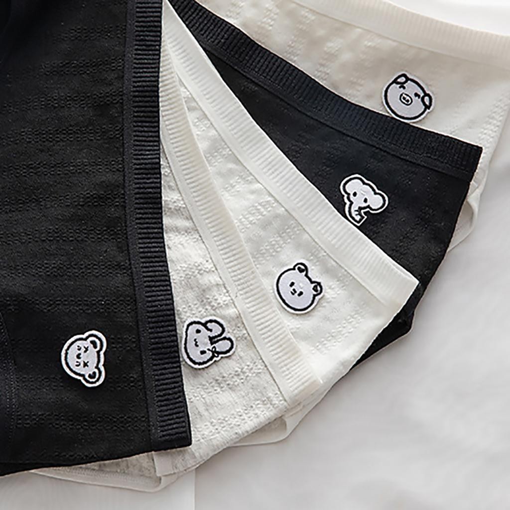 Combo 5 Quần Lót Nữ Cotton Đáy May Kháng Khuẩn - Set 5 Quần Lót Cotton Cạp Vừa Co Dãn ZANABRA LA68