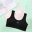Combo 4 Áo Lót Nữ Sinh Cotton Sọc Dáng Croptop - Set 4 Áo Lá Học Sinh 2 Lớp Dày Dặn ZANABRA A8574