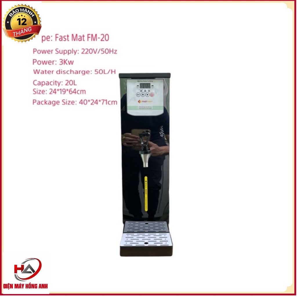 Máy đun nước nóng tự động fastmat20L | Shopee Việt Nam