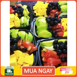 Hộp trái cây văn phòng gọt sẵn 500gr