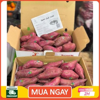 ( JENNY FRUIT ) Thùng  KHOAI LANG NHẬT 3kg lun thùng