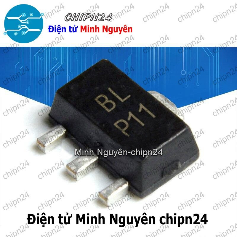 [25 con] (G2) Transistor Dán BCX56-16 (BL P11) SOT-89 NPN 1A 80V (SMD ...