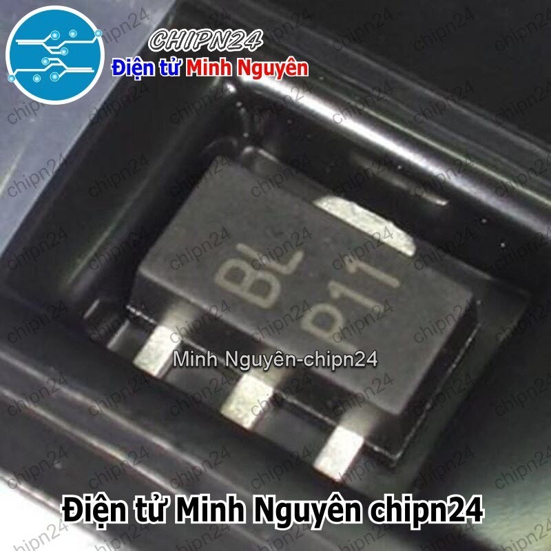 [25 con] (G2) Transistor Dán BCX56-16 (BL P11) SOT-89 NPN 1A 80V (SMD ...