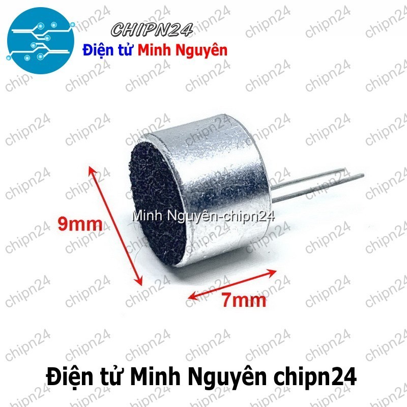[2 cái] (K128) Micro thu âm 9x7mm | Shopee Việt Nam