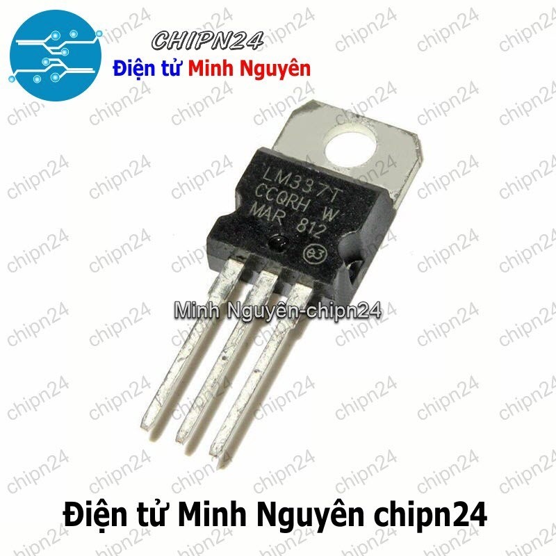 Régulateur De Tension LM337T National - TO-220 - Lot De 2 Pièces - Neuf