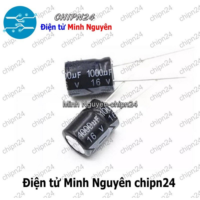 [5 con] (F258) Tụ hóa 1,000uF 16V (10x13mm) (1000uF 16V) | Shopee Việt Nam