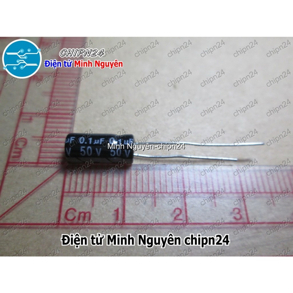 [25 CON] (G45.1) Tụ hóa 0.1uF 50V (5x12mm) | Shopee Việt Nam
