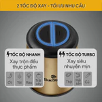 Máy Xay Thịt BlueStone CHB-5148 | 2 Lít – 350W | Lưỡi Dao Kép – Cối Thủy Tinh – An Toàn Vệ Sinh – BH 2 Năm — ảnh 2