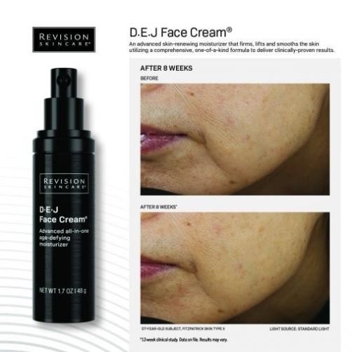 Kem dưỡng ẩm tái tạo và trẻ hoá da toàn diện Revision Skincare D-E-J FACE CREAM 48g