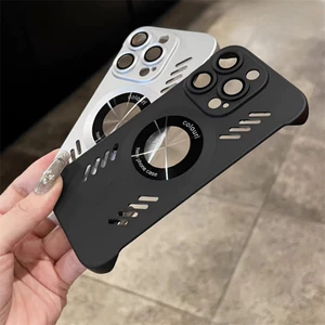 ốp Vỏ làm mát Vỏ cứng mờ hở viền siêu mỏng titan sang trọng bảo vệ Camera cao cấ