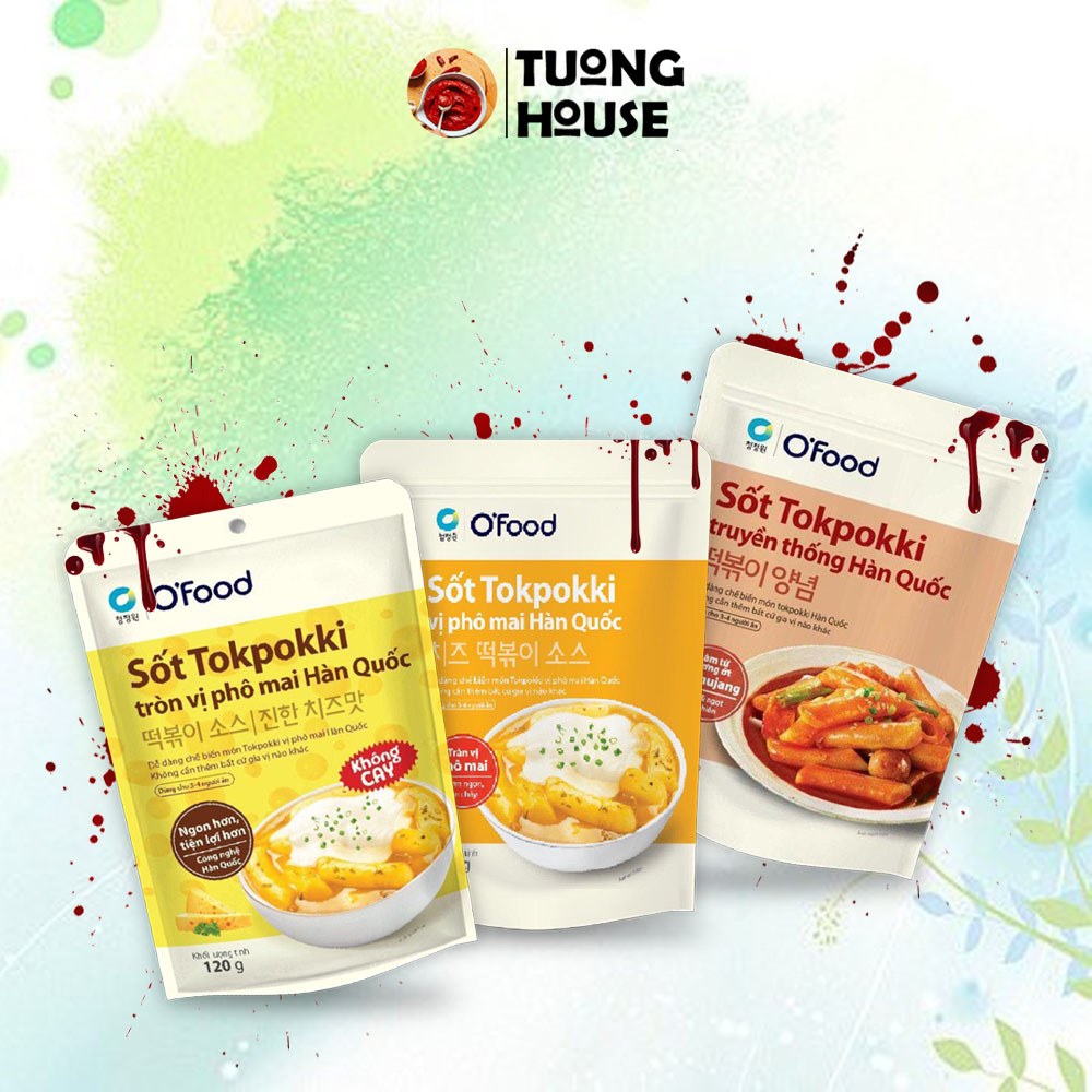 Sốt Tokbokki / Tokpokki Hàn Quốc O'Food Gói 120g | Shopee Việt Nam