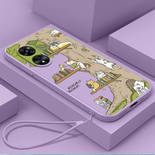 Ốp Lưng Cho OPPO reno 8T 4G reno 8T 5G Ốp Điện Thoại TPU Silicon Với Họa Tiết Động Vật Dễ Thương Vỏ Điện Thoại Mềm camera Có Bảo Vệ Toàn Diện Và Chức Năng Chống Rơi
