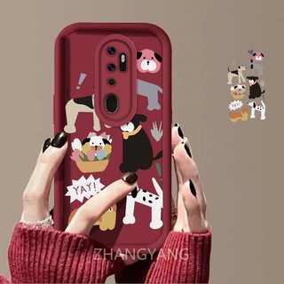 Ốp Lưng Cho OPPO A9 2020 A5 2020 Hoạt Hình Dễ Thương Bộ Sưu Tập Động Vật Ốp Lưng Điện Thoại Silicon TPU Mềm Ốp Lưng Camera Bảo Vệ Toàn Diện Chống Rơi