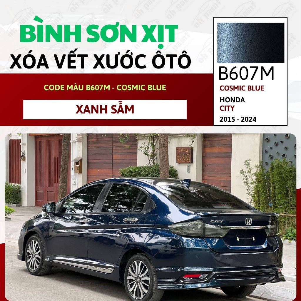 thumbnail image 2 of Honda B607M Cosmic Blue Metallic Spray Paint – Exact Match, Spectral Paints, Easy Application 2 of 6