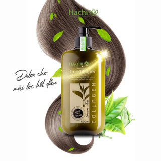 Dầu Gội, Xả Hachi Purifying Green Tea chiết xuất trà xanh dành cho tóc dầu bết