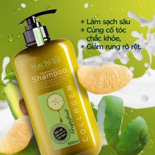 Dầu Gội, Xả thiên chiết xuất bơ bưởi cho tóc gãy rụng Hachi Regenerating