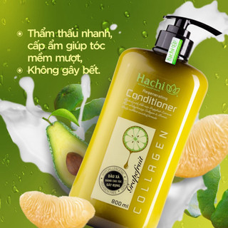 Dầu Gội, Xả thiên chiết xuất bơ bưởi cho tóc gãy rụng Hachi Regenerating