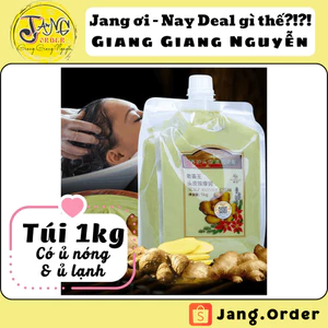 Kem ủ massage tóc và da đầu từ Gừng và thảo dược hãng Boqian