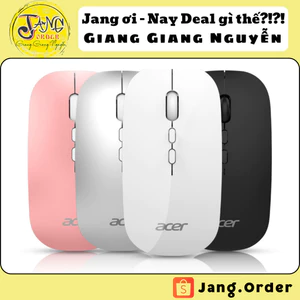 Chuột không dây 2.4G hãng Acer - siêu mỏng - k gây tiếng ồn