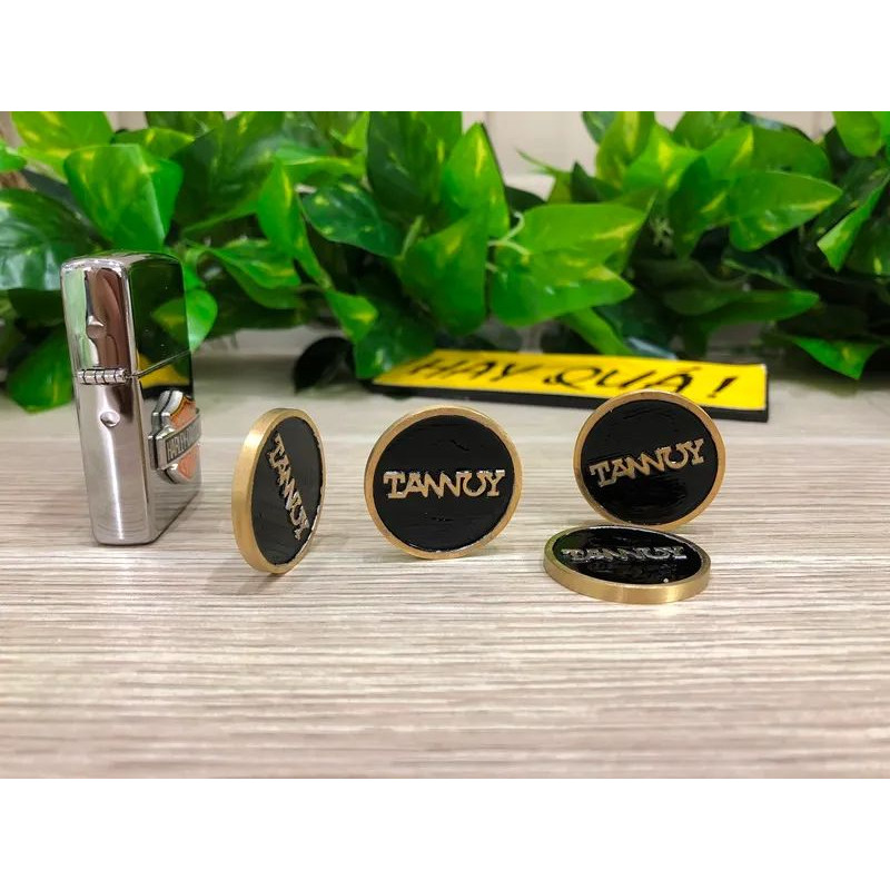 (1 cái) Tem Loa Tannoy Tròn - Tem đồng chạy CNC dày 3mm | Shopee Việt Nam