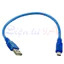 Dây cáp sạc USB A - B , Mini B, Micro B, cáp nạp Arduino , máy in, điện thoại...
