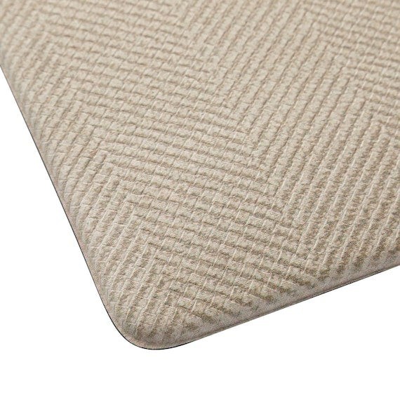 NITORI Thảm Nhà Bếp PVC 45x240cm Herringbone Màu Be | BigBuy360 - bigbuy360.vn