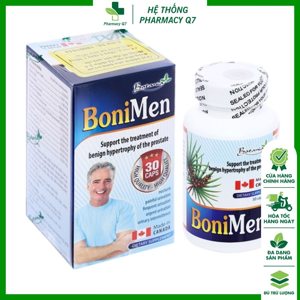 TPBVSK BoniMen hỗ trợ ngăn ngừa và hạn chế sự phát triển của u xơ phì ...