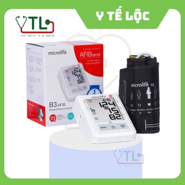 Máy đo huyết áp MICROLIFE B3 AFIB công nghệ AFIBsens cảnh báo rung nhĩ