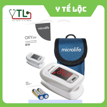 Máy đo nồng độ oxy và nhịp tim SPO2 Jumper JPD-500D - Microlife Oxy 200- Yuwell - Sika