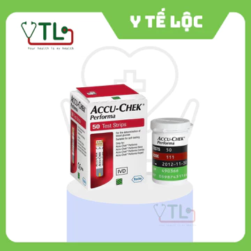 Que thử đường huyết Accu-chek Performa 50