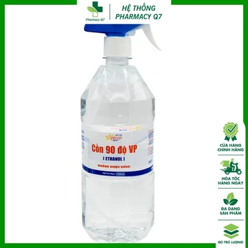 ✔️CHAI 1 LÍT 90 DO CỒN 90 ĐỘ SÁT KHUẨN ALCOL CỒN TINH LUYỆN VĨNH PHÚC Có VÒI XỊT [CHÍNH HÃNG]