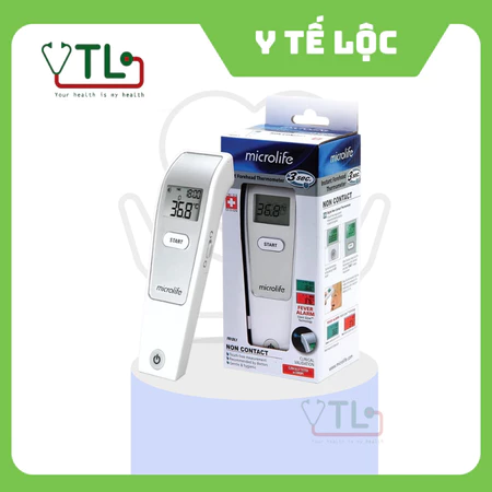 Nhiệt kế hồng ngoại đo trán Microlife FR1MF1 Thụy Sỹ (BH 2 Năm)