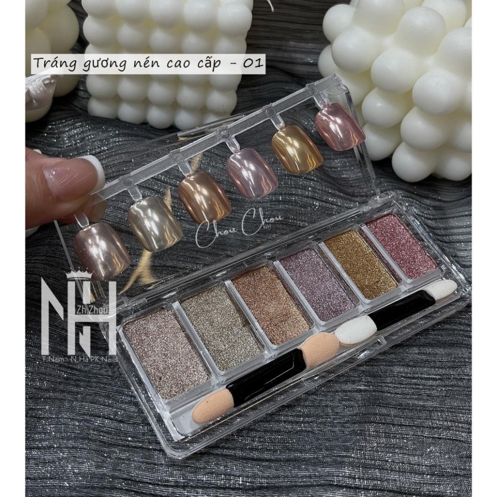 Set tráng gương nét, tráng gương nén lẻ vàng bạc